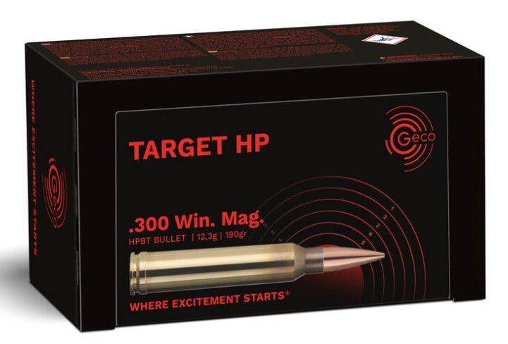 Geco Target HP .300 Win. Mag. 190gr.