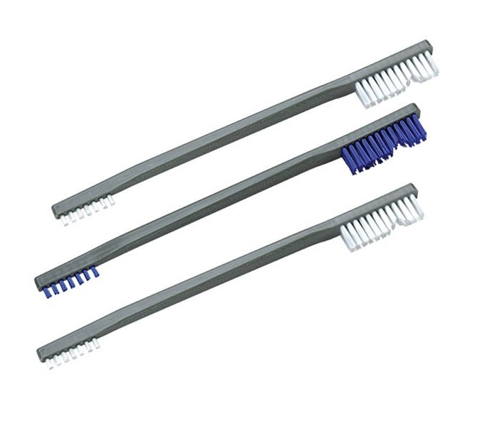 Otis Reinigungsbürstenset 3x Nylon; 2x Weiss, 1x Blau