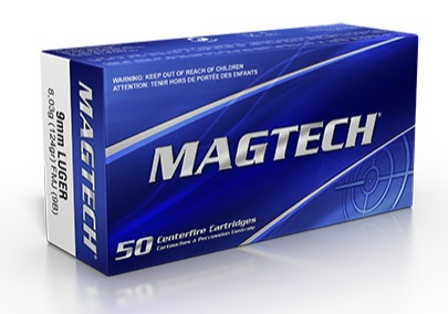 Magtech FMJ 9x19 124gr. (9B) Magtech FMJ 9x19 124gr. (9B)
