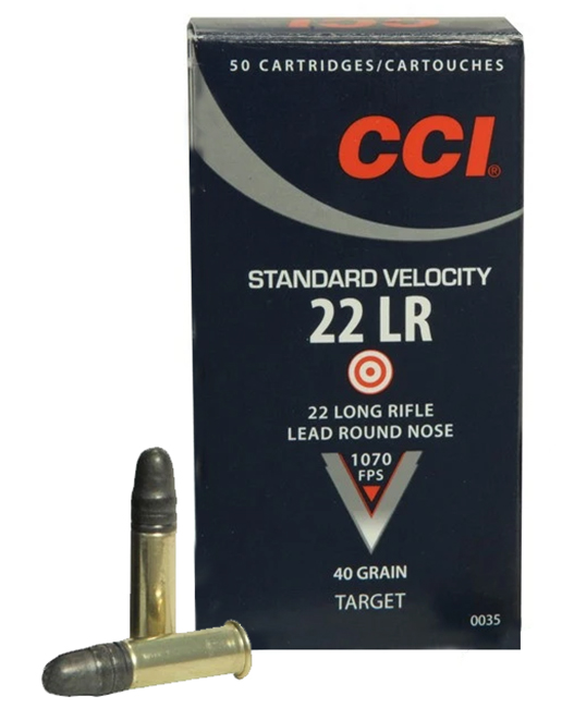 CCI Standard Velocity .22 LR 40gr. CCI Standard Velocity .22 LR 40gr.
