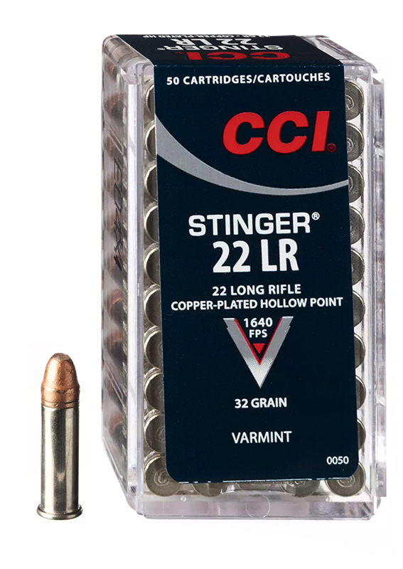 CCI Stinger .22 LR 32gr. CCI Stinger .22 LR 32gr.