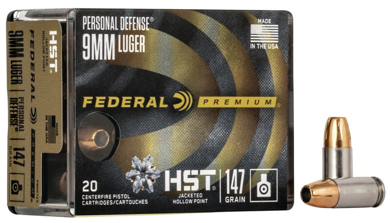Federal Personal Defense HST JHP 9x19 147 gr. Federal Personal Defense HST JHP 9x19 147 gr.