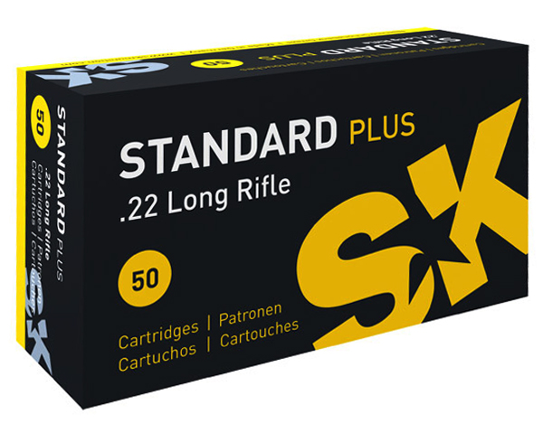 SK Standard Plus .22 LR 40gr. SK Standard Plus .22 LR 40gr.