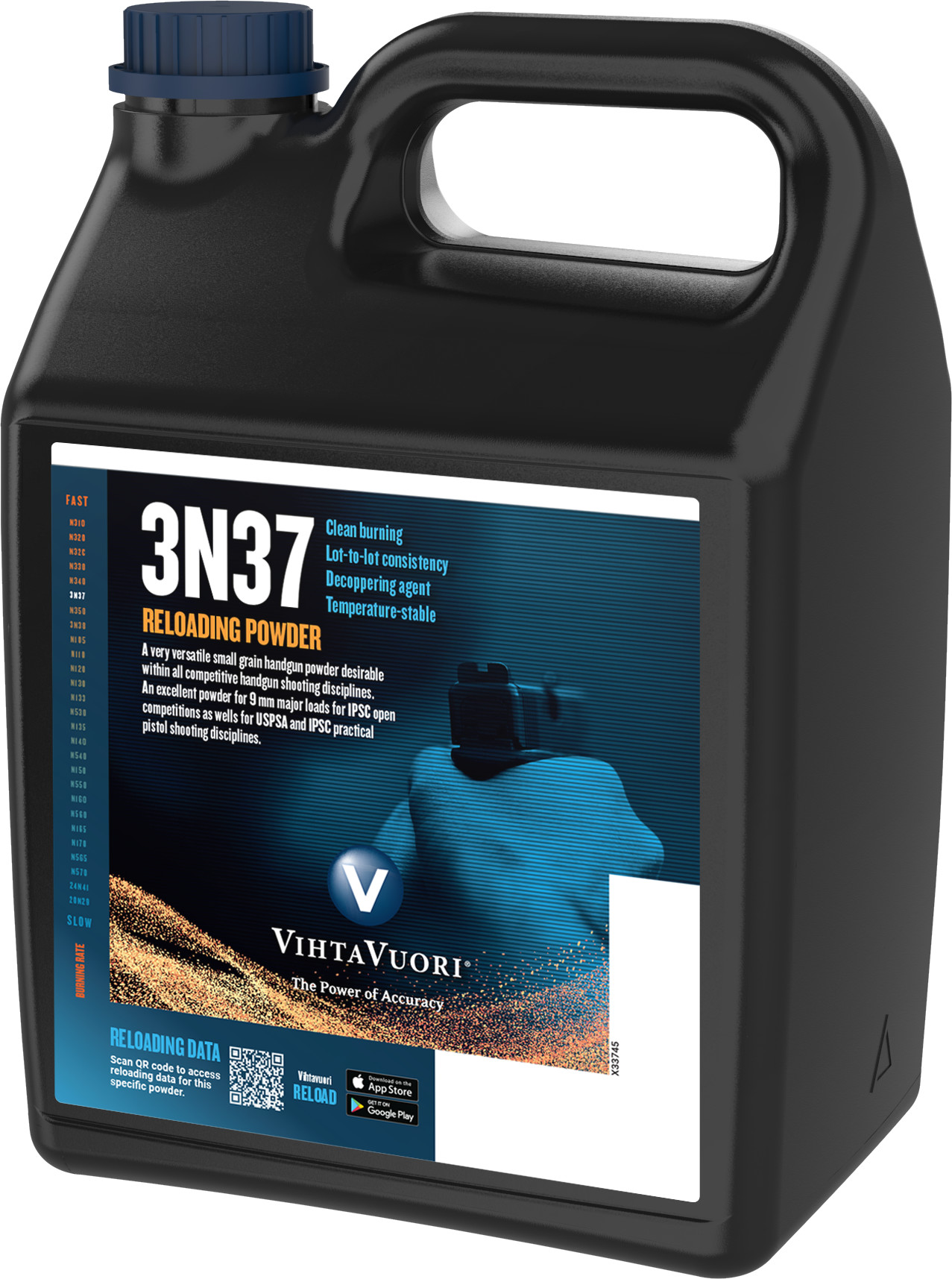 Vihtavuori 3N37 2kg Vihtavuori 3N37 2kg