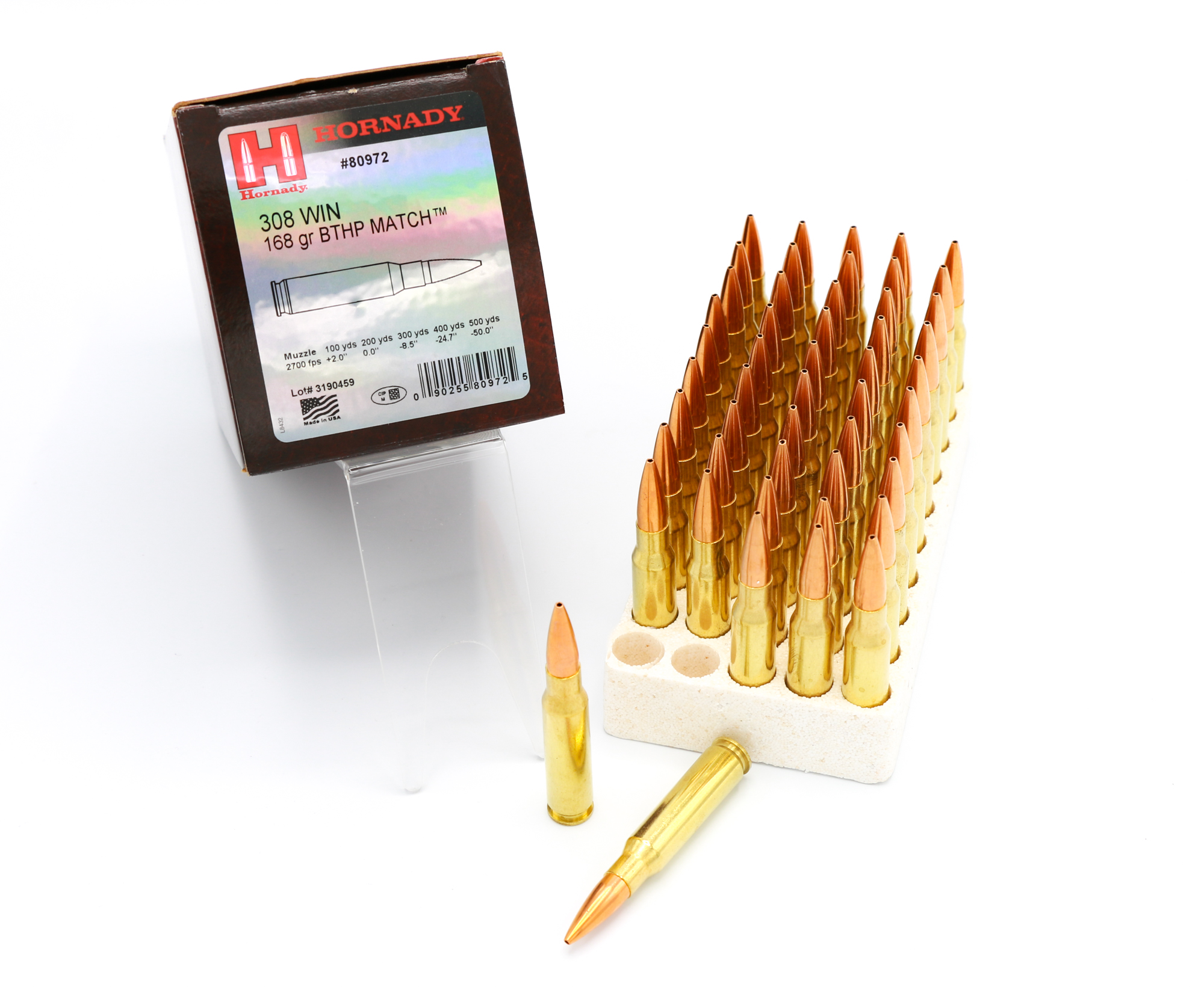 Hornady Match .308 Win. 168gr. Hornady Match .308 Win. 168gr.