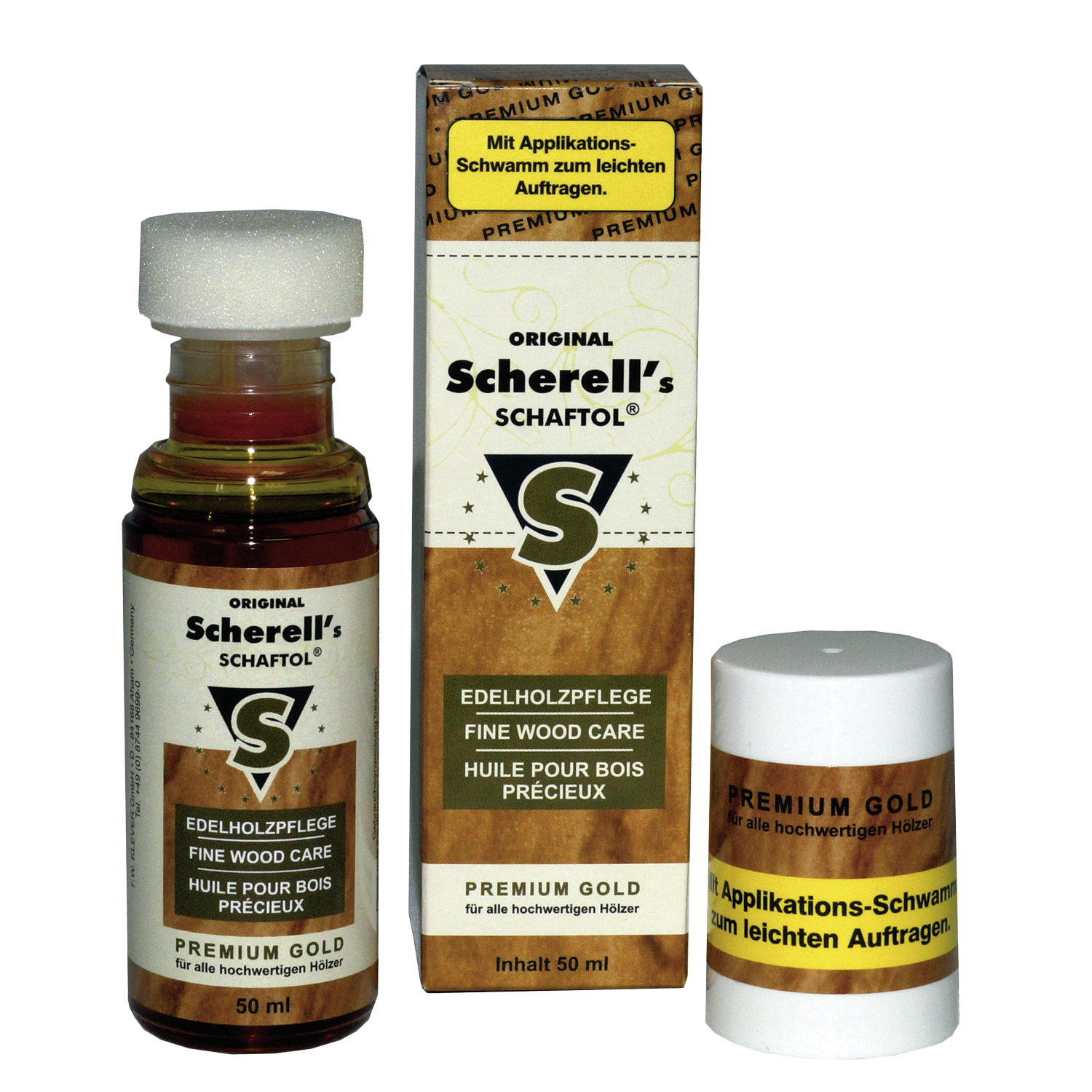 Scherells Schaftöl Premium Gold 50ml Scherells Schaftöl Premium Gold 50ml