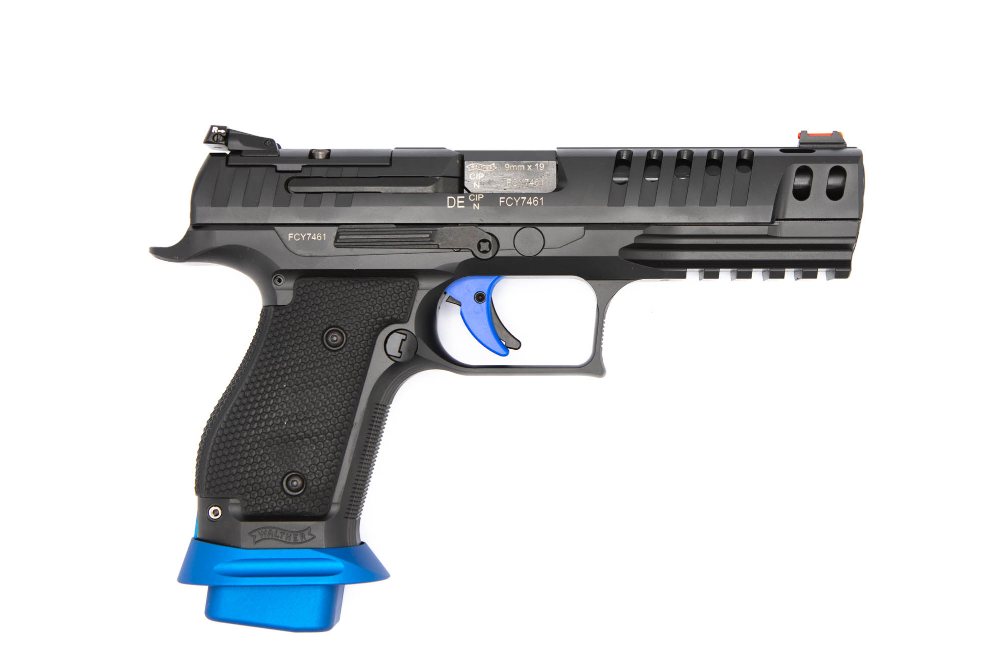 Walther Q5 Match SF Champion Blau GBW Walther Q5 Match SF Champion Blau GBW