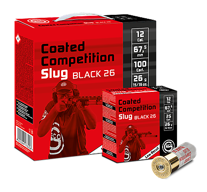Geco Coated Competition Slug Black 26 12/67,5 Geco Coated Competition Slug Black 26 12/67,5