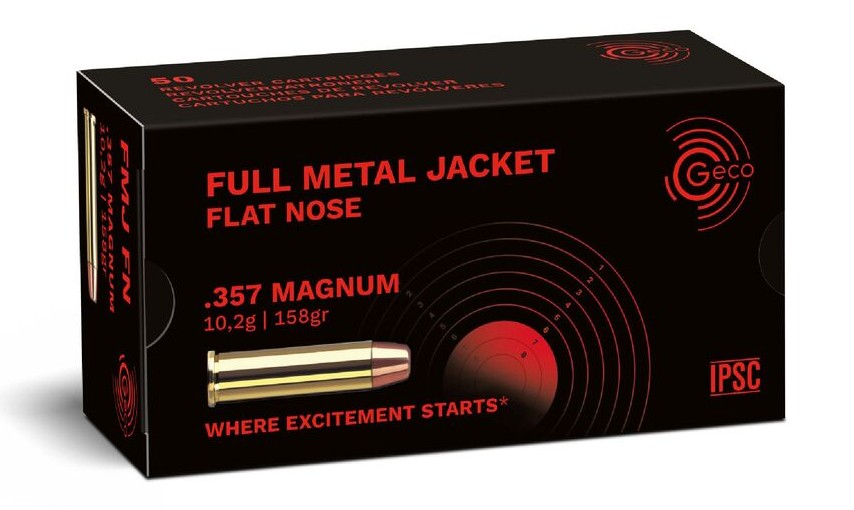 Geco FMJFP .357 Mag. 158gr. Geco FMJFP .357 Mag. 158gr.