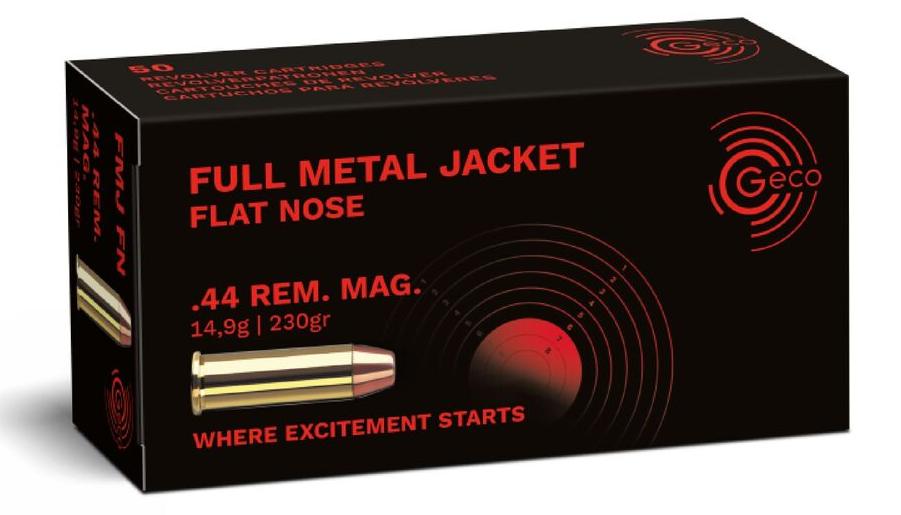 Geco FMJ .44 Rem.Mag. 230gr. Geco FMJ .44 Rem.Mag. 230gr.