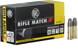 RWS Rifle Match S .22 LR 40gr. RWS Rifle Match S .22 LR 40gr.