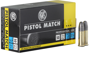 RWS Pistol Match .22 LR 40gr. RWS Pistol Match .22 LR 40gr.