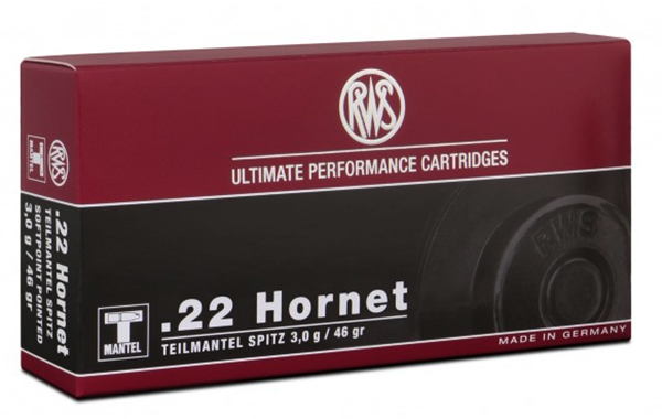 RWS TMS .22 Hornet 3,0g RWS TMS .22 Hornet 3,0g