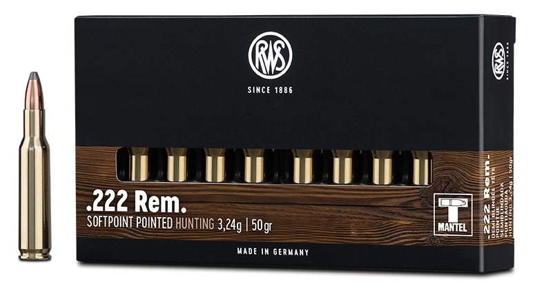 RWS TMS .222 Rem. 3,24g RWS TMS .222 Rem. 3,24g