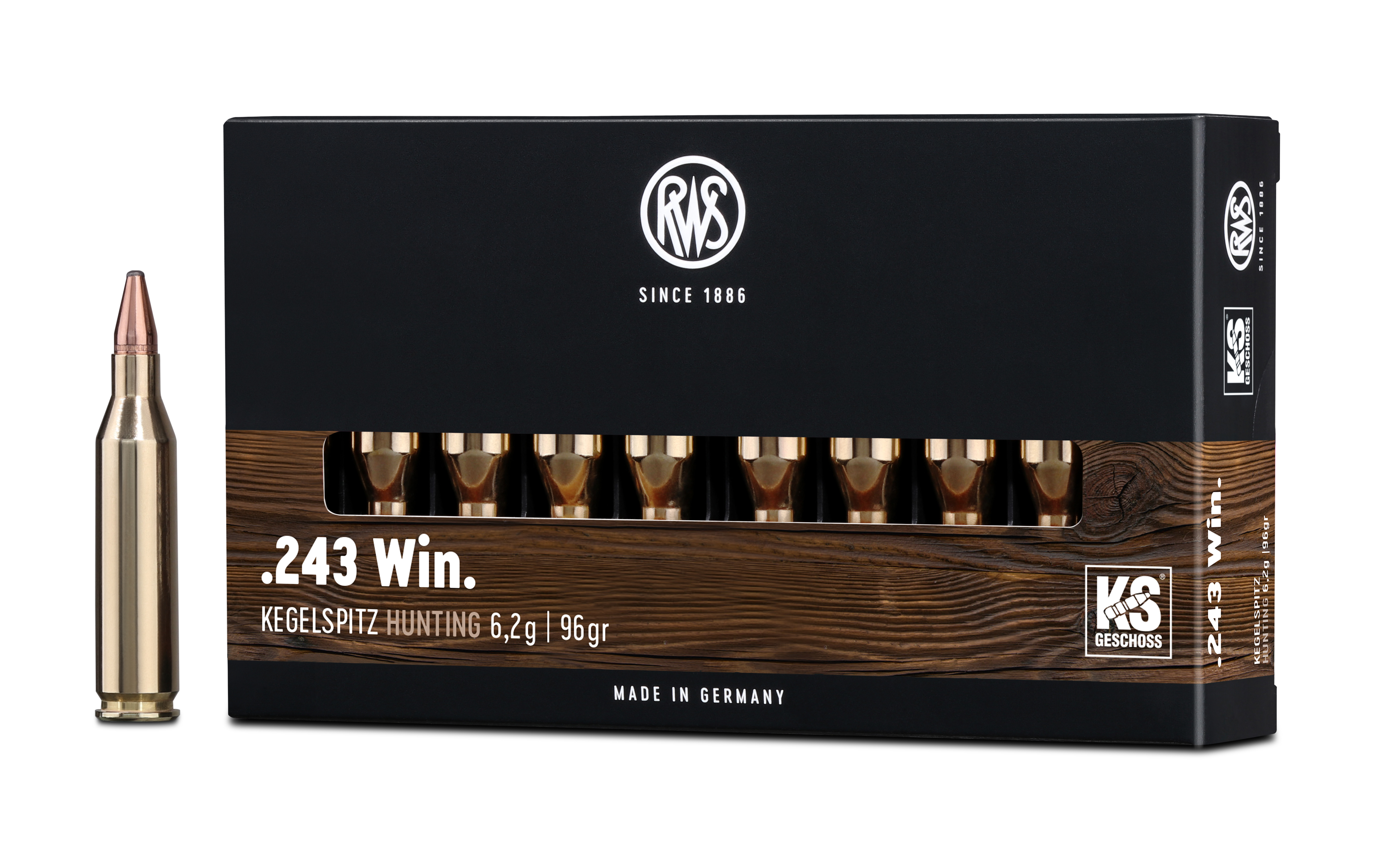 RWS KS .243 Win. 6,2g RWS KS .243 Win. 6,2g