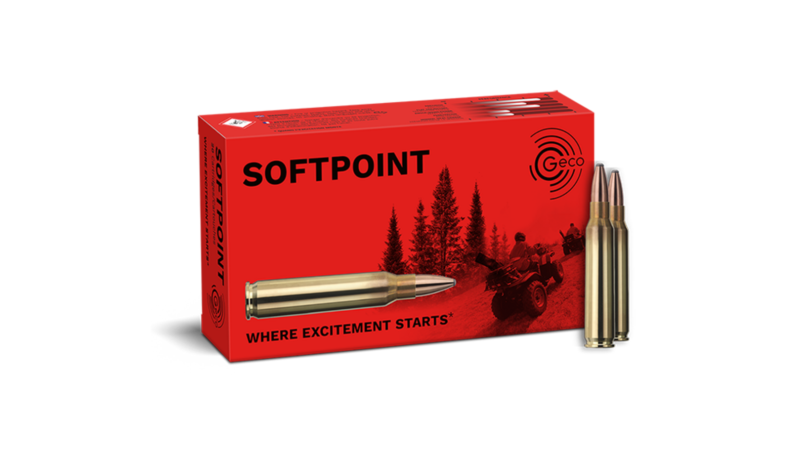 Geco Softpoint .223 Rem. 3,4g Geco Softpoint .223 Rem. 3,4g