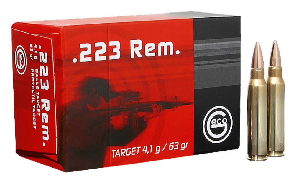 Geco Target FMJ .223 Rem 63gr. Geco Target FMJ .223 Rem 63gr.