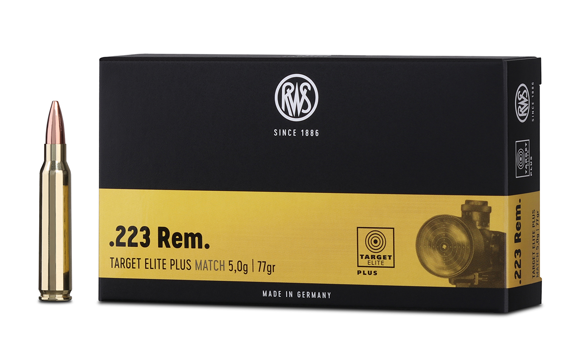 RWS Target Elite Plus HPBT .223 Rem. 52gr. RWS Target Elite Plus HPBT .223 Rem. 52gr.