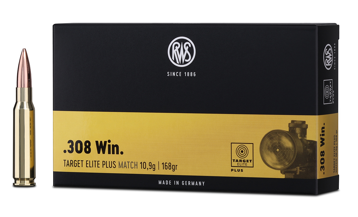 RWS Target Elite Plus HPBT .308 Win. 168gr. RWS Target Elite Plus HPBT .308 Win. 168gr.