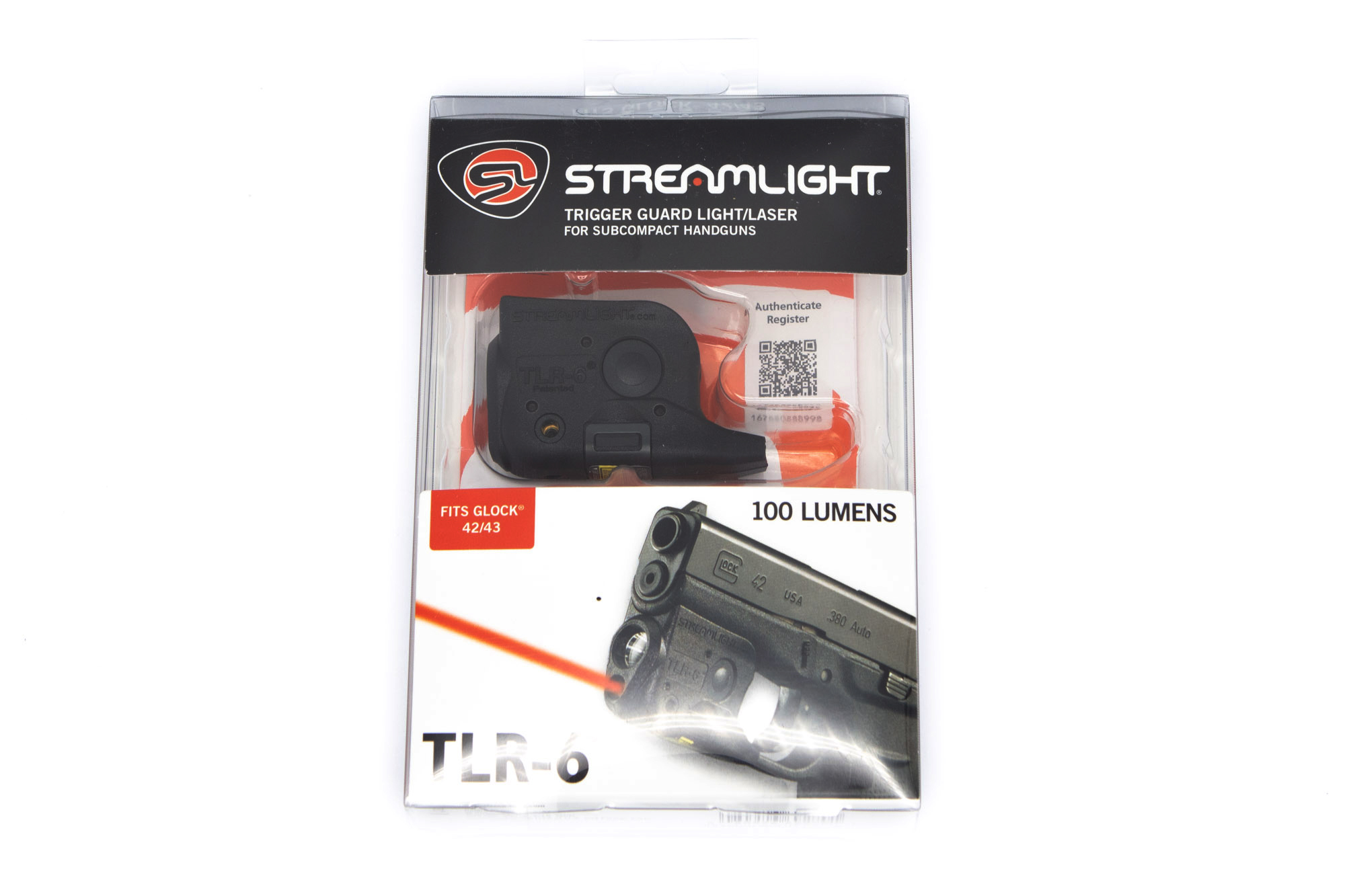 Streamlight TLR-6 Glock 42/43 Laser Rot Streamlight TLR-6 Glock 42/43 Laser Rot