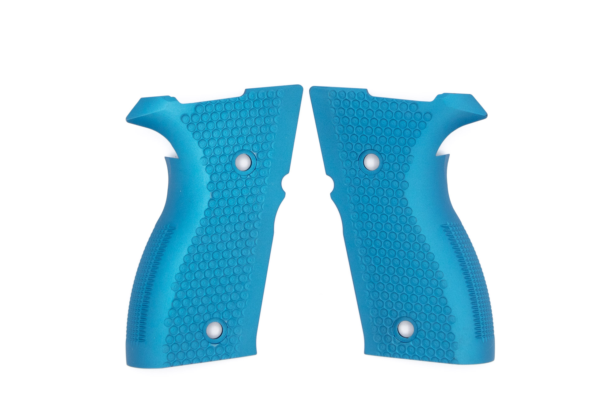 Griffschalen Rex Alpha Alu Blau Griffschalen Rex Alpha Alu Blau