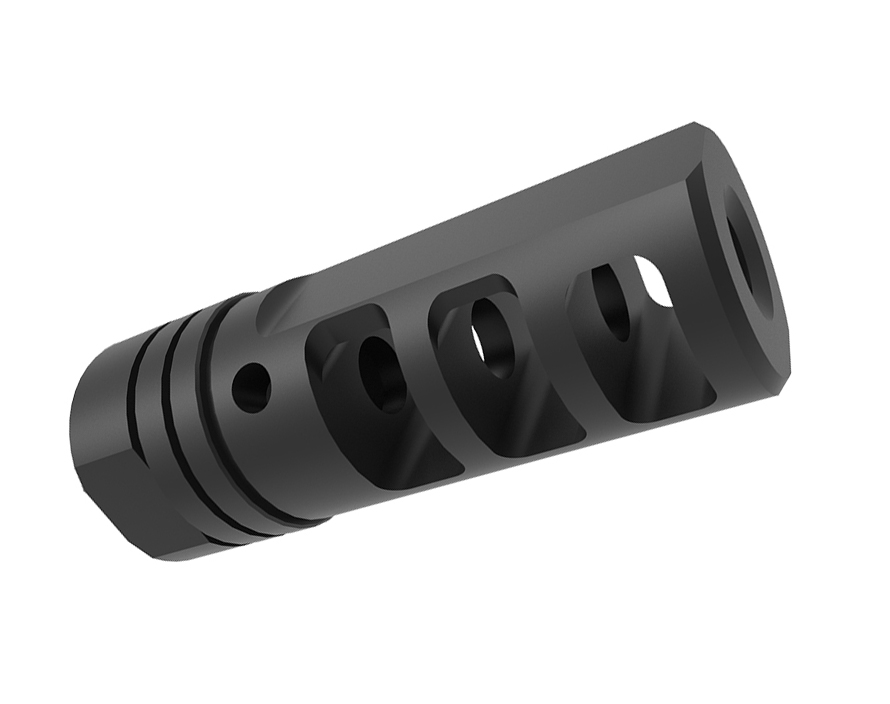 Schmeisser M4 No-Rec Kompensator .223; 1/2"-28UNEF Schmeisser M4 No-Rec Kompensator .223; 1/2"-28UNEF