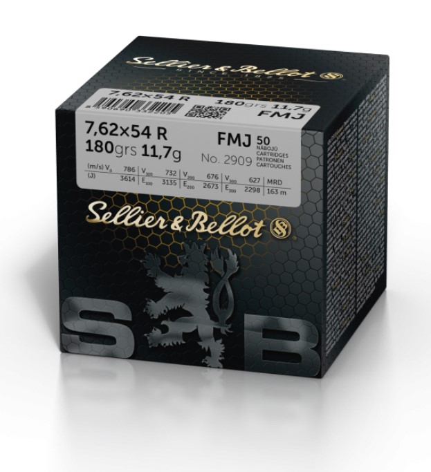 S&B FMJ 7,62x54R 180gr. Schüttpackung S&B FMJ 7,62x54R 180gr. Schüttpackung