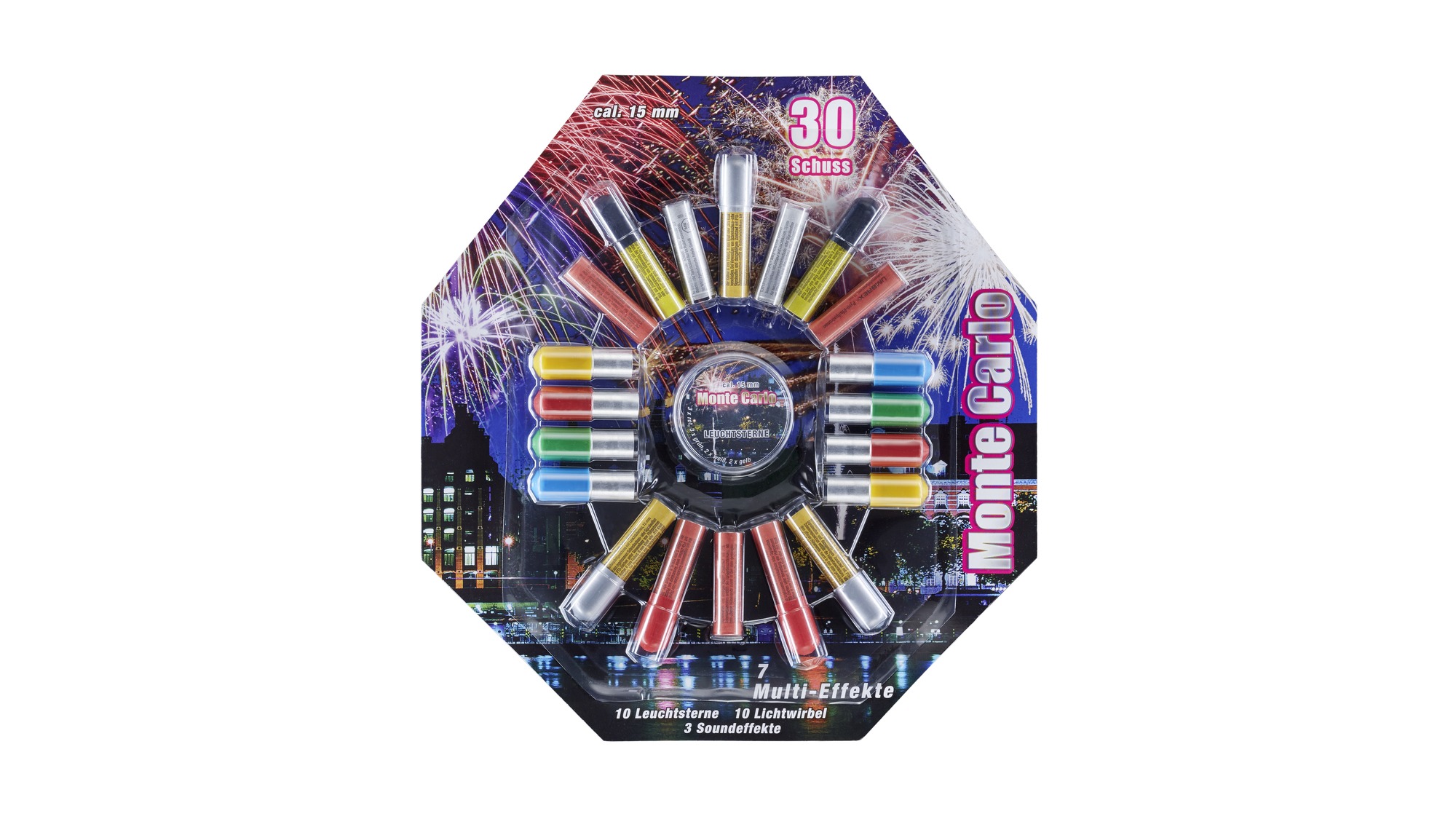 Umarex Pyrofeuerwerk Monte Carlo; Kaliber 15 mm Umarex Pyrofeuerwerk Monte Carlo; Kaliber 15 mm