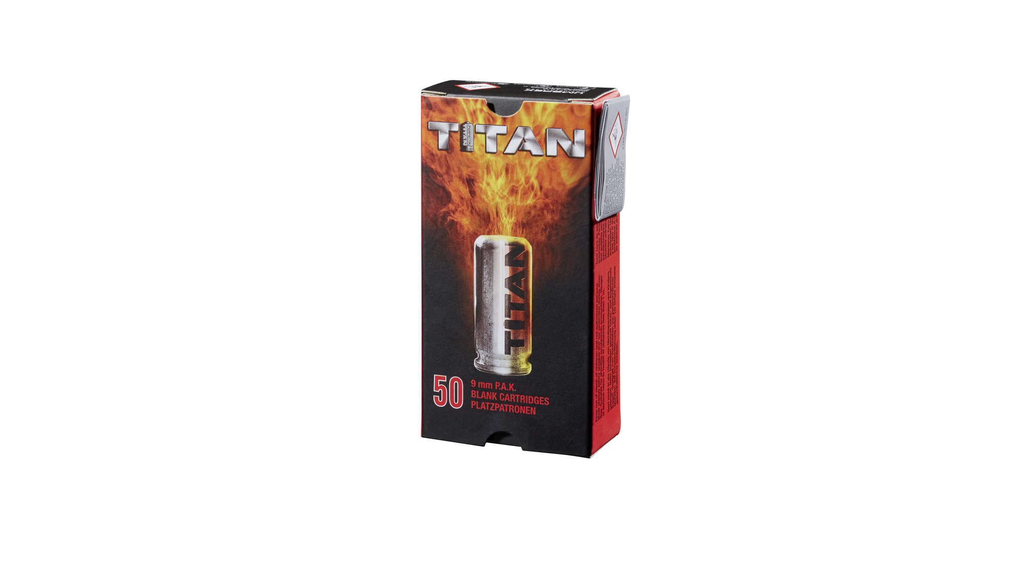 Perfecta Titan Platzpatronen Kaliber 9mm PAK Perfecta Titan Platzpatronen Kaliber 9mm PAK