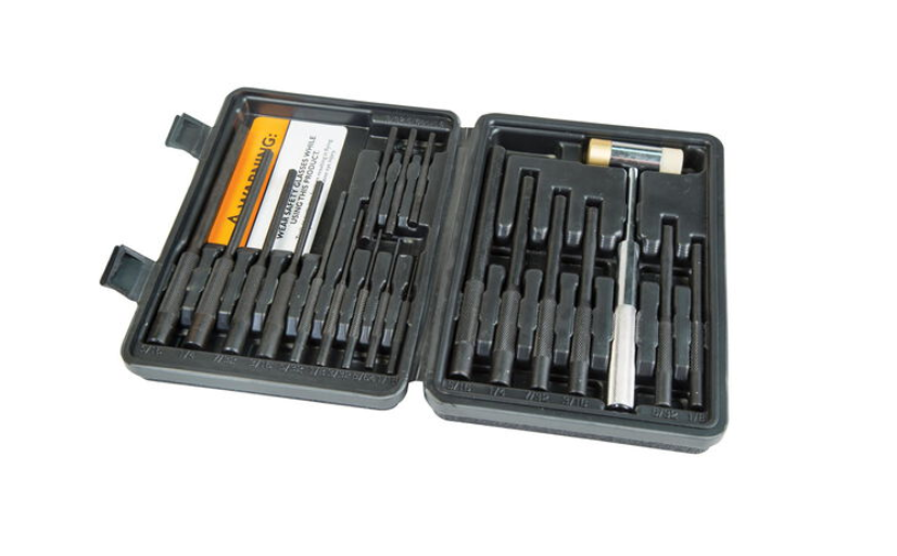 Wheeler Master Roll Pin Punch Set Wheeler Master Roll Pin Punch Set