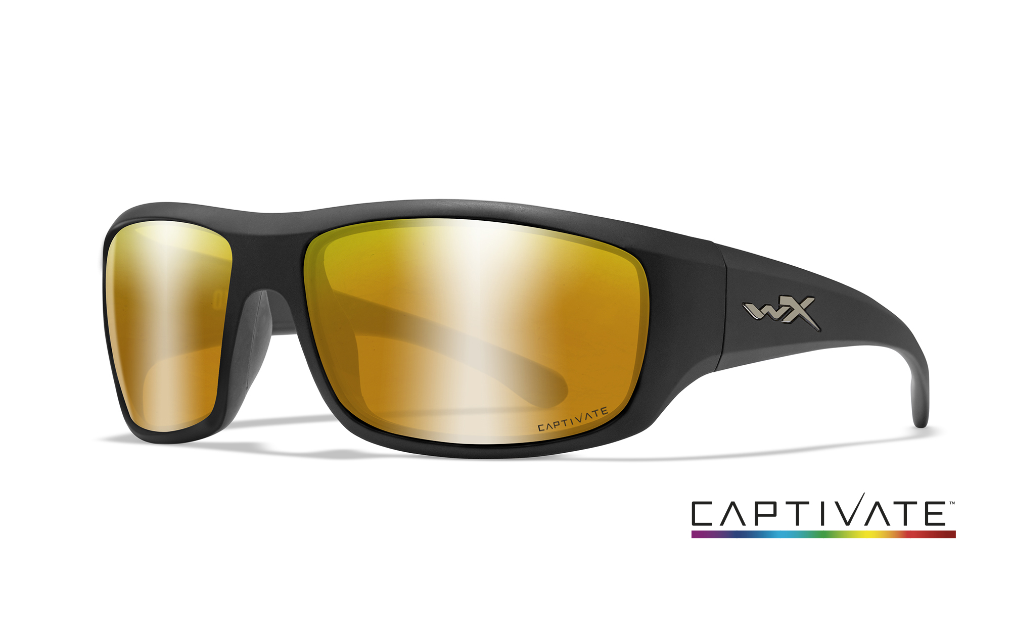 WILEY X OMEGA Captivate Bronze Mirror, Matte Black Frame WILEY X OMEGA Captivate Bronze Mirror, Matte Black Frame