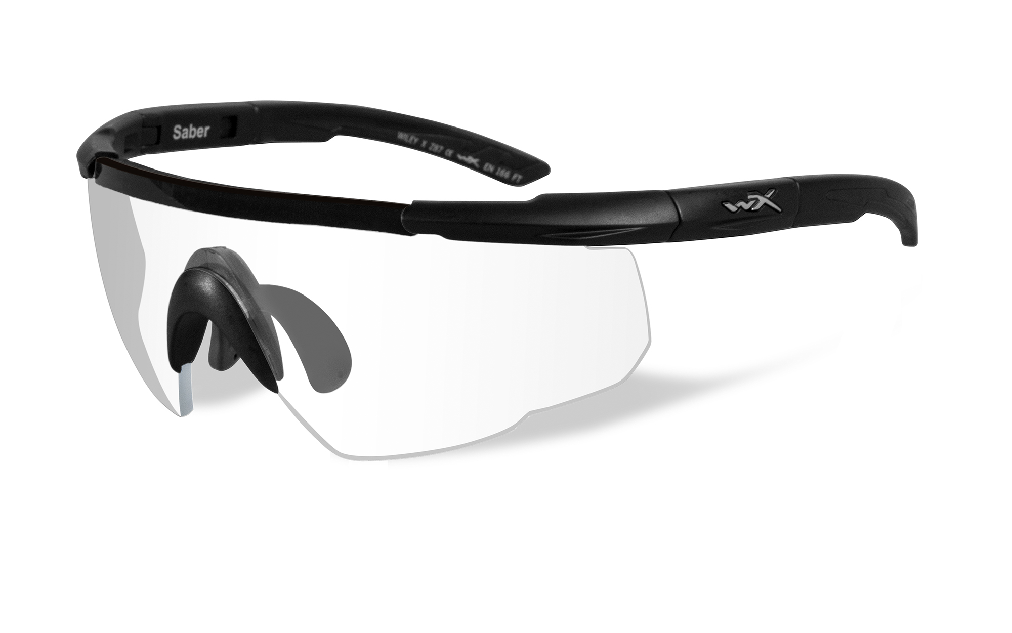 WILEY X Saber klar Matte Black Frame / Bag WILEY X Saber klar Matte Black Frame / Bag