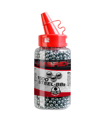 Umarex BB Stahlrundkugeln 4,5mm; 1500er; 0,35g Umarex BB Stahlrundkugeln 4,5mm; 1500er; 0,35g