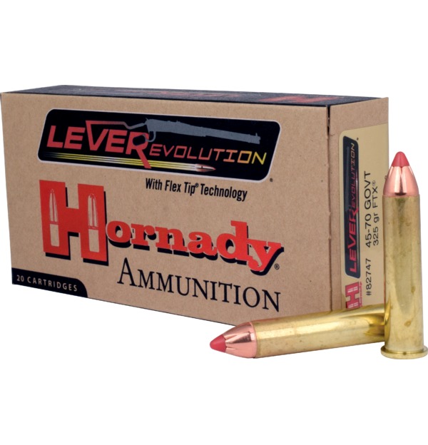 Hornady LEVERevolution FTX .45-70 Gov. 325gr. Hornady LEVERevolution FTX .45-70 Gov. 325gr.