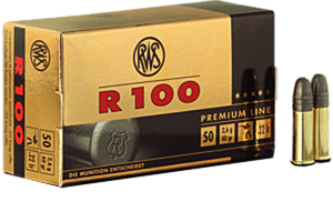 RWS Premium Line R 100 .22 LR 40gr. RWS Premium Line R 100 .22 LR 40gr.