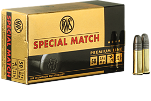 RWS Premium Line Special Match .22 LR 40gr. RWS Premium Line Special Match .22 LR 40gr.