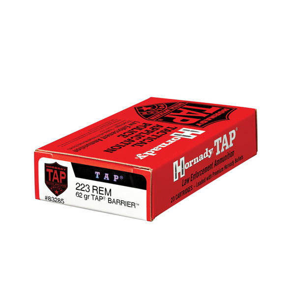 Hornady TAP Barrier .223 Rem. 62gr. Hornady TAP Barrier .223 Rem. 62gr.