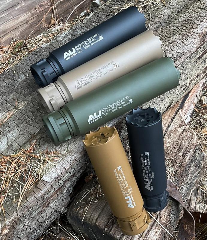 ASE UTRA DUAL 762 BL FDE Schalldämpfer