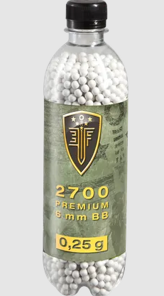 AS Elite Force BB`s; 2700er Flasche; 0,25 g