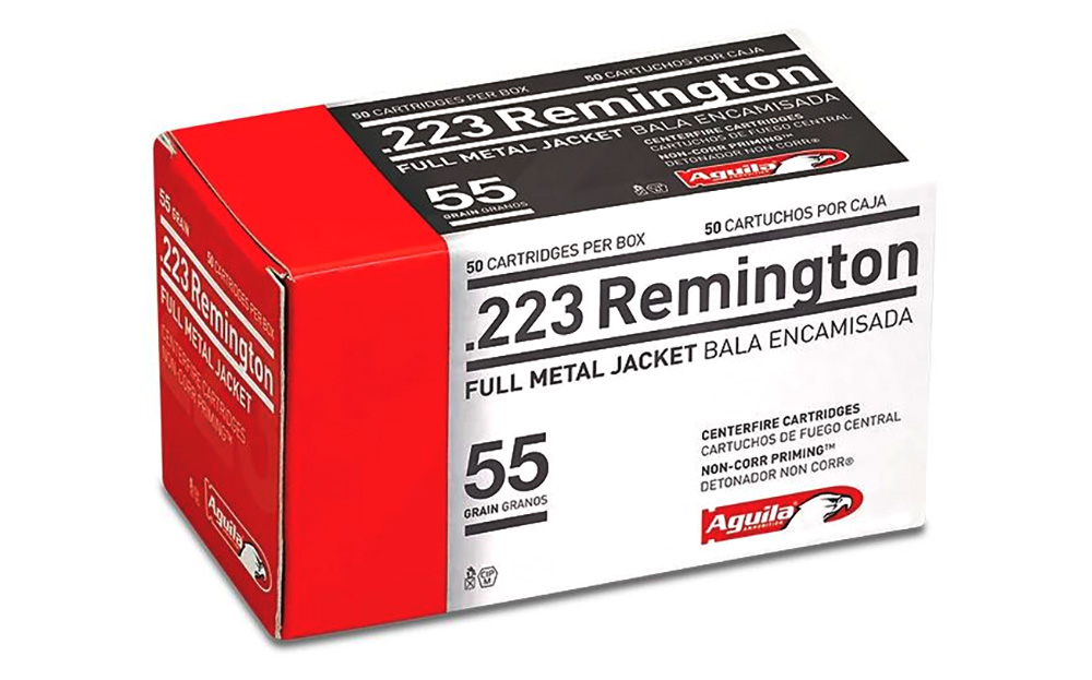 Aguila FMJ .223 Rem. 55gr.