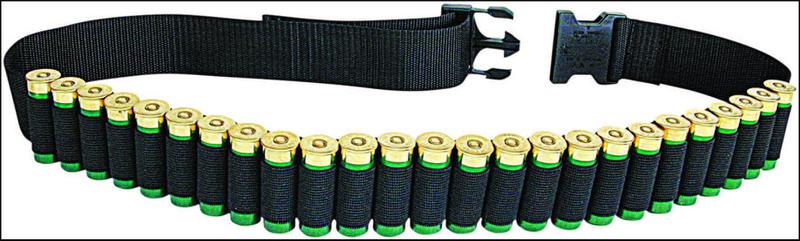 Allen Munitionsgürtel Schrot Schwarz; 25 Patronen