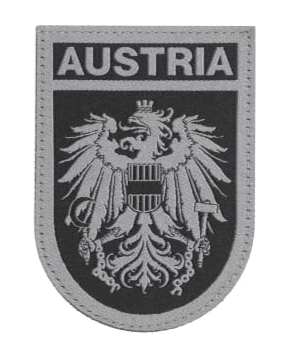 Austria Patch Black