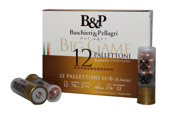 Baschieri&Pellagri Big Game Buck 12/70;  8,6mm; 45g;