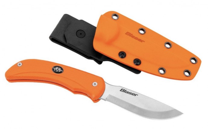 Blaser Ultimate Jagd Messer; orange