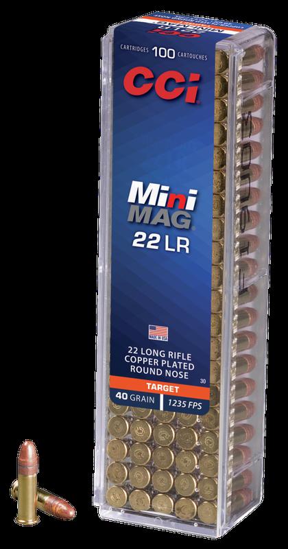 CCI Mini Mag Target CPRN .22 LR 40gr.
