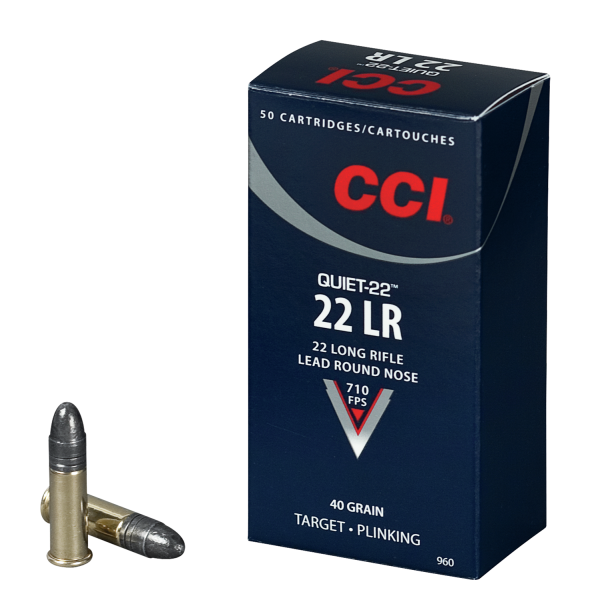 CCI Quiet LRN .22 LR 40gr.