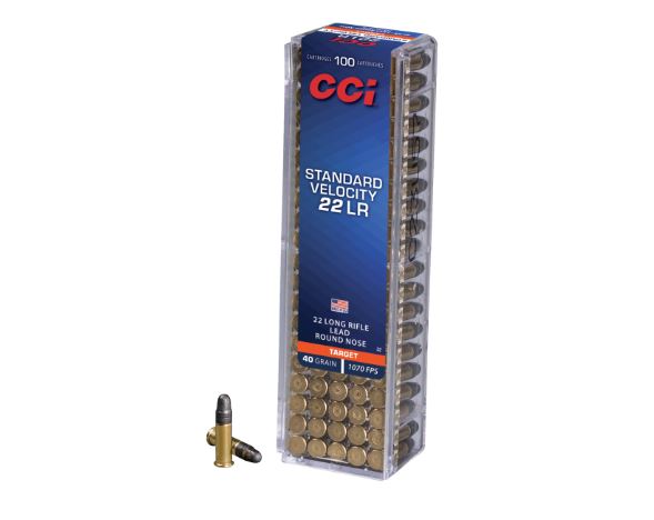 CCI Standard Velocity .22 LR 40gr.; 100er