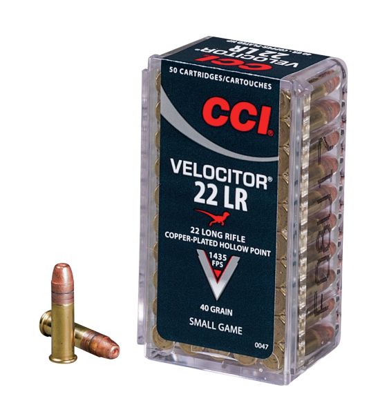 CCI Velocitor .22 LR 40gr.
