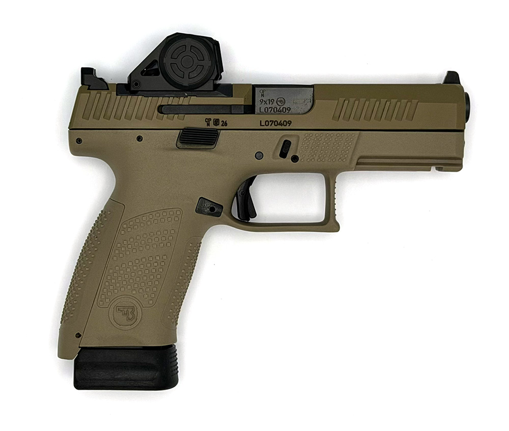 CZ P-10 C OR FDE + Shield AMS VORFÜHRWAFFE