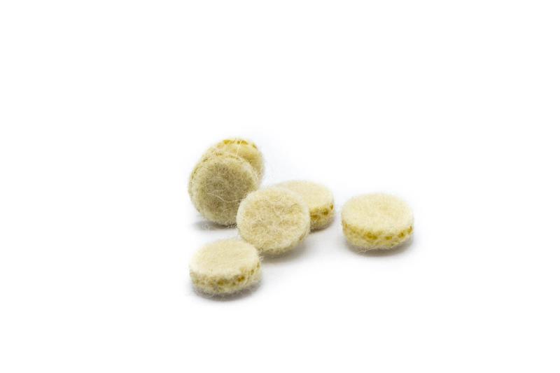 Dämmfilz Kal. .36 gefettet